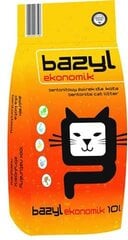 Бентонитовый наполнитель для кошек Bazyl Ekonomik, 10л цена и информация | Наполнители для кошачьих туалетов | pigu.lt