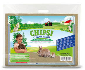 Kanapių pluošto kilimėlis JRS Chipsi Climate L, 45x95 cm цена и информация | Средства по уходу за животными | pigu.lt