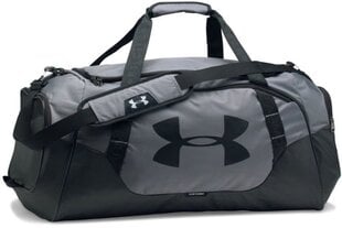 Спортивная сумка Under Armour Undeniable Duffle 3.0, 56 л, серая/черная цена и информация | Under Armour Товары для детей и младенцев | pigu.lt