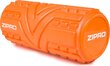 Jogos cilindras - masažinis volelis Zipro Yoga Roller V, oranžinis kaina ir informacija | Masažo reikmenys | pigu.lt