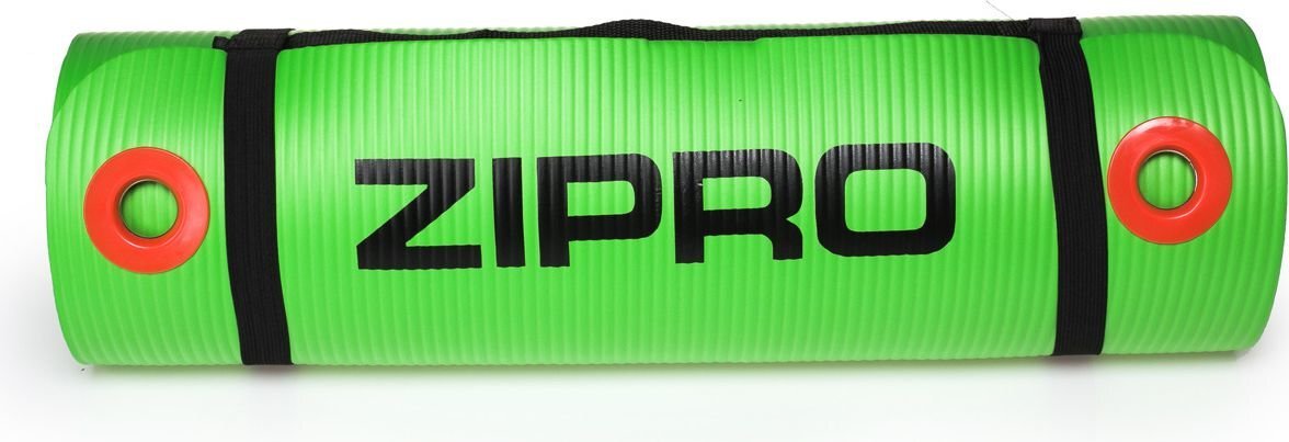 Kilimėlis jogai Zipro, 180x60 cm, žalias цена и информация | Kilimėliai sportui | pigu.lt