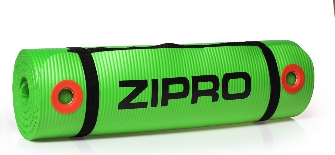 Kilimėlis jogai Zipro, 180x60 cm, žalias kaina ir informacija | Kilimėliai sportui | pigu.lt
