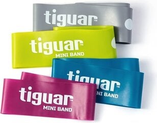 Juostų rinkinys TIGUAR® Mini Bands 2.0 kaina ir informacija | Pasipriešinimo gumos, žiedai | pigu.lt