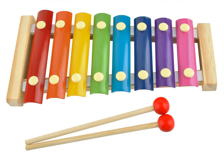 Spalvotas ksilofonas цена и информация | Lavinamieji žaislai | pigu.lt