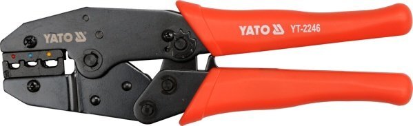 Replės konektoriams Yato 220mm 0,5-6,0mm YT-2246 kaina ir informacija | Mechaniniai įrankiai | pigu.lt