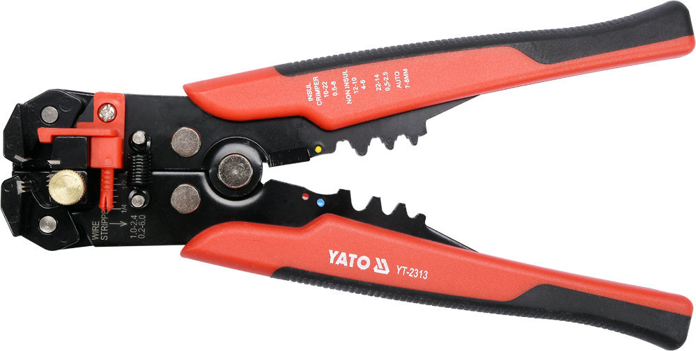 Replės laidams Yato YT-2313, 205 mm kaina ir informacija | Mechaniniai įrankiai | pigu.lt
