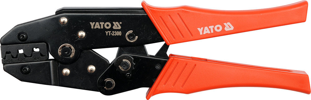 Replės konektoriams Yato YT-2300, 220 mm kaina ir informacija | Mechaniniai įrankiai | pigu.lt