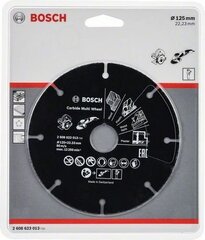 Универсальный отрезной диск для древесины и металла Bosch Ø125 mm цена и информация | Шлифовальные машины | pigu.lt