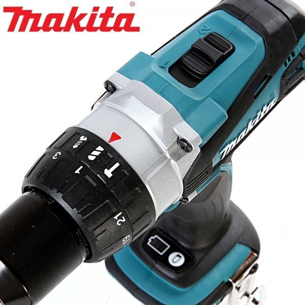 Makita suktuvas - gręžtuvas 18V DHP458Z цена и информация | Suktuvai, gręžtuvai | pigu.lt