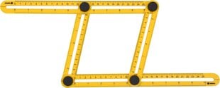 Liniuotė-šablonas reguliuojama Vorel (18470) kaina ir informacija | Mechaniniai įrankiai | pigu.lt