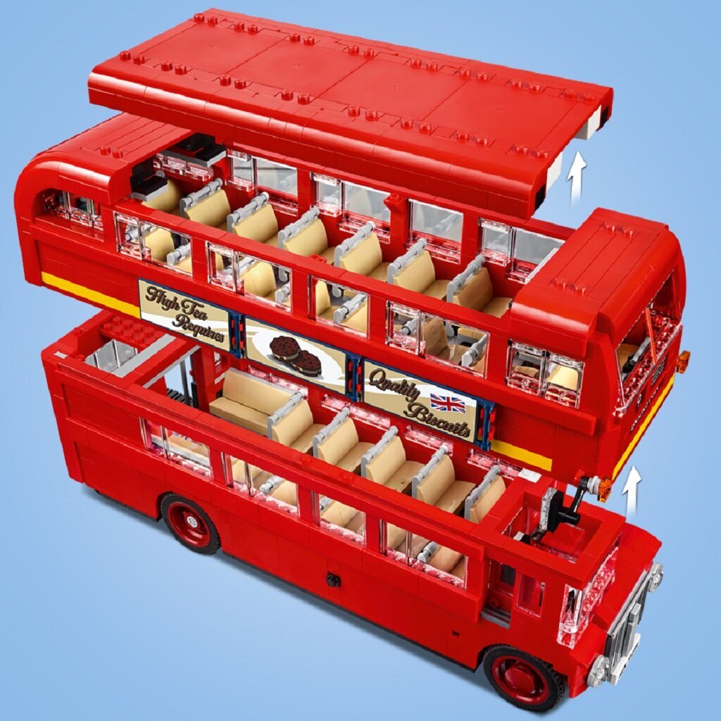 10258 LEGO® Creator Expert Londono autobusas kaina ir informacija | Konstruktoriai ir kaladėlės | pigu.lt