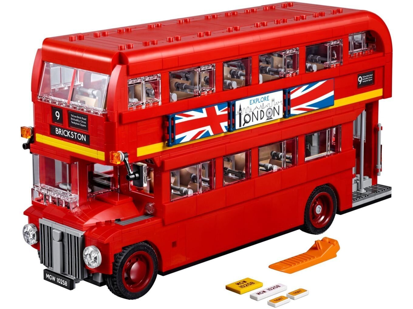 10258 LEGO® Creator Expert Londono autobusas цена и информация | Konstruktoriai ir kaladėlės | pigu.lt