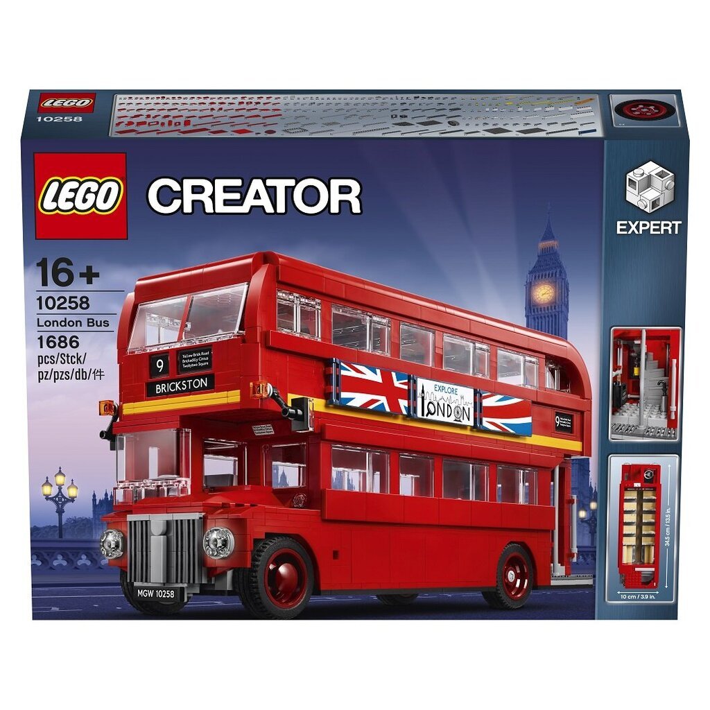 10258 LEGO® Creator Expert, Лондонский автобус цена | pigu.lt