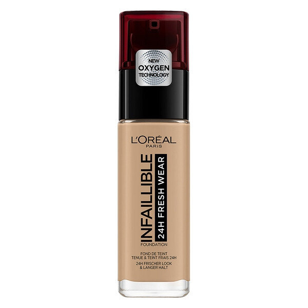 Makiažo pagrindas L'Oreal Paris Infallible 24h Fresh 30 ml, 150 Beige kaina ir informacija | Makiažo pagrindai, pudros | pigu.lt