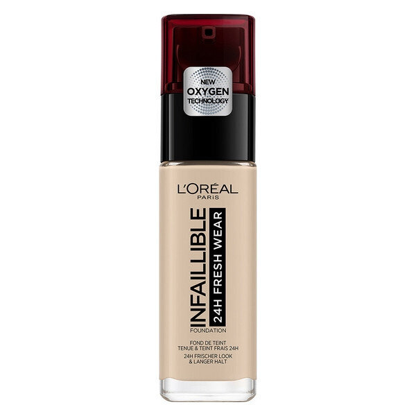 Makiažo pagrindas L'Oreal Paris Infallible 24h Fresh 30 ml, 150 Beige kaina ir informacija | Makiažo pagrindai, pudros | pigu.lt