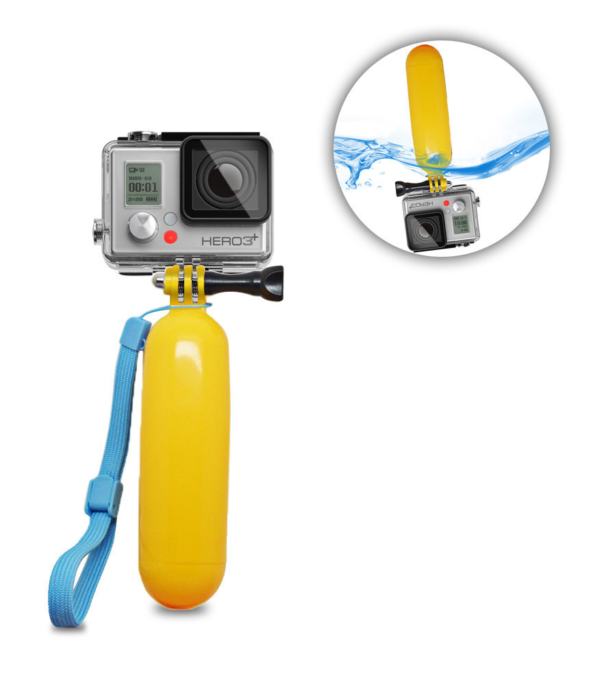 Vandeniui atsparus kameros laikiklis Floating Hand Grip Camera Mount for GoPro Hero 4 3 3+ 2 SJCAM Xiaomi цена и информация | Priedai vaizdo kameroms | pigu.lt