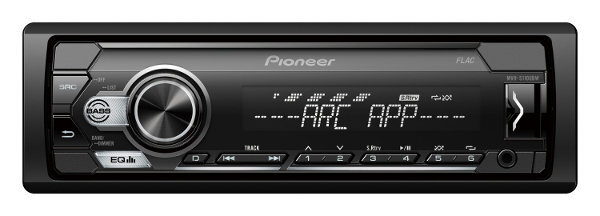 Pioneer MVH-S110UBW цена и информация | Automagnetolos, multimedija | pigu.lt