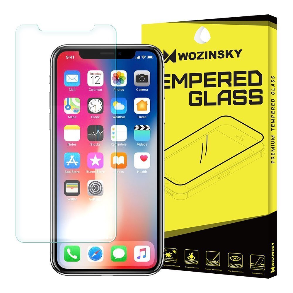 Wozinsky Tempered Glass 9H Screen Protector цена и информация | Apsauginės plėvelės telefonams | pigu.lt