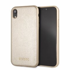 Telefono dėklas Guess GUHCI61IGLGO iPhone Xr kaina ir informacija | Telefono dėklai | pigu.lt