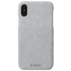 Telefono dėklas Krusell iPhone X/Xs Broby Cover 61435 gray kaina ir informacija | Telefono dėklai | pigu.lt