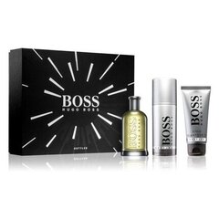 Rinkinys Hugo Boss Boss Bottled: EDT vyrams 100 ml + dušo želė 100 ml + purškiamas dezodorantas 150 ml kaina ir informacija | Hugo Boss Dovanos, dekoracijos, gėlės | pigu.lt