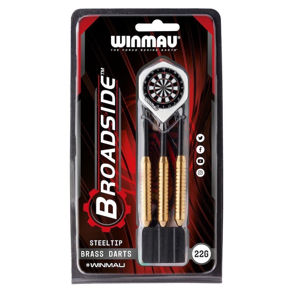 Strėlytės Winmau Broadside, 22 g. kaina ir informacija | Smiginis | pigu.lt