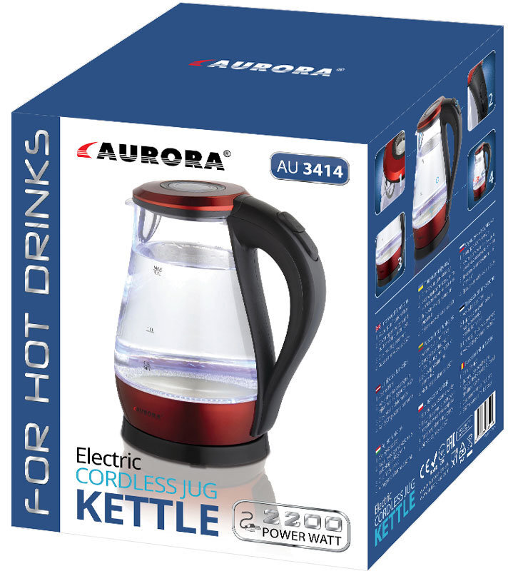 Aurora AU3414 kaina ir informacija | Virduliai | pigu.lt