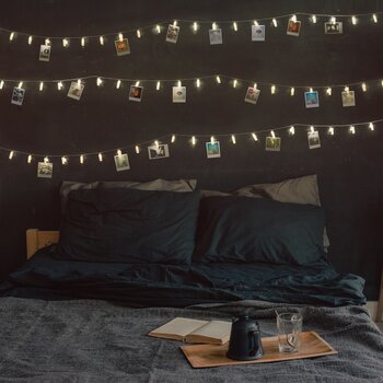 DecoKing girlianda su segtukais nuotraukoms Clear, 20 LED kaina ir informacija | Girliandos | pigu.lt