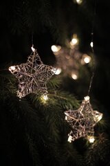 DecoKing girlianda Snowflakes, 38 LED kaina ir informacija | Girliandos | pigu.lt