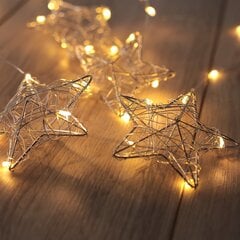 DecoKing girlianda Snowflakes, 38 LED kaina ir informacija | Girliandos | pigu.lt