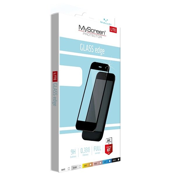 MyScreen Diamond MS Lite Glass Edge kaina ir informacija | Apsauginės plėvelės telefonams | pigu.lt