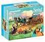 9477 PLAYMOBIL® DreamWorks Spirit, Lucky tėtis ir jo arklių vežimas kaina ir informacija | Konstruktoriai ir kaladėlės | pigu.lt