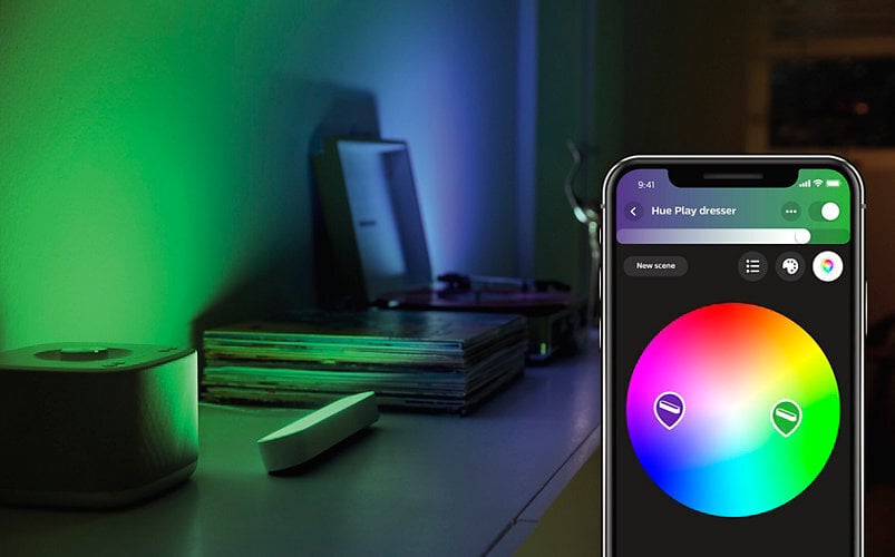 Philips Hue ilginamosios sekcijos komplektas Play kaina ir informacija | Staliniai šviestuvai | pigu.lt