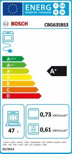 Bosch CBG635BS3 kaina ir informacija | Orkaitės | pigu.lt