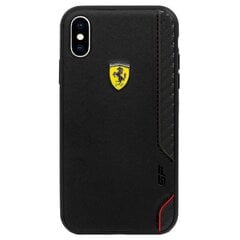 Ferrari skirtas iPhone Xs Max, juodas kaina ir informacija | Telefono dėklai | pigu.lt