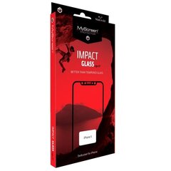 MS ImpactGLASS Edge 3D Sam S21 Ultra G998 czarny|black Antyuderzeniowe szkło hybrydowe na cały ekran 8H цена и информация | Защитные пленки для телефонов | pigu.lt