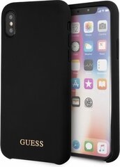 Guess GUHCPXLSGLBK skirtas Apple Iphone X, juodas kaina ir informacija | Telefono dėklai | pigu.lt