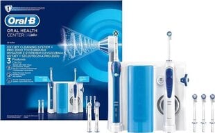 Oral-B Oxyjet + Pro 2000 цена и информация | Электрические зубные щетки | pigu.lt