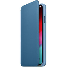 Apple Leather Case Folio MRX52ZM/A Cod Blue kaina ir informacija | Telefono dėklai | pigu.lt