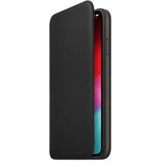 Apple Leather Folio Case MRX22ZM/A Black kaina ir informacija | Telefono dėklai | pigu.lt