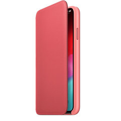 Apple Leather Case Folio MRX62ZM/A Peony Pink цена и информация | Чехлы для телефонов | pigu.lt