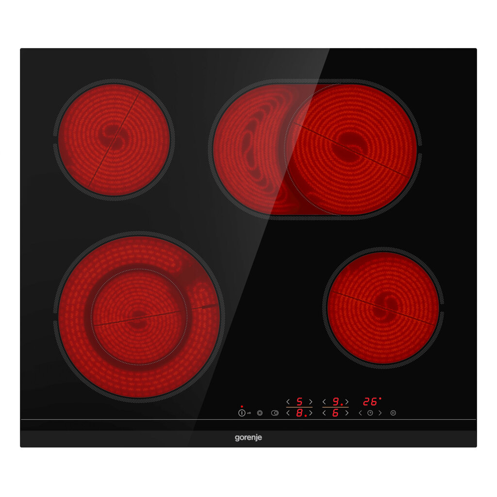 Gorenje ECT643BCSC kaina ir informacija | Kaitlentės | pigu.lt