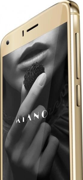 Kiano Elegance 5.1 Pro, 16GB, Dual SIM, Auksinė цена и информация | Mobilieji telefonai | pigu.lt