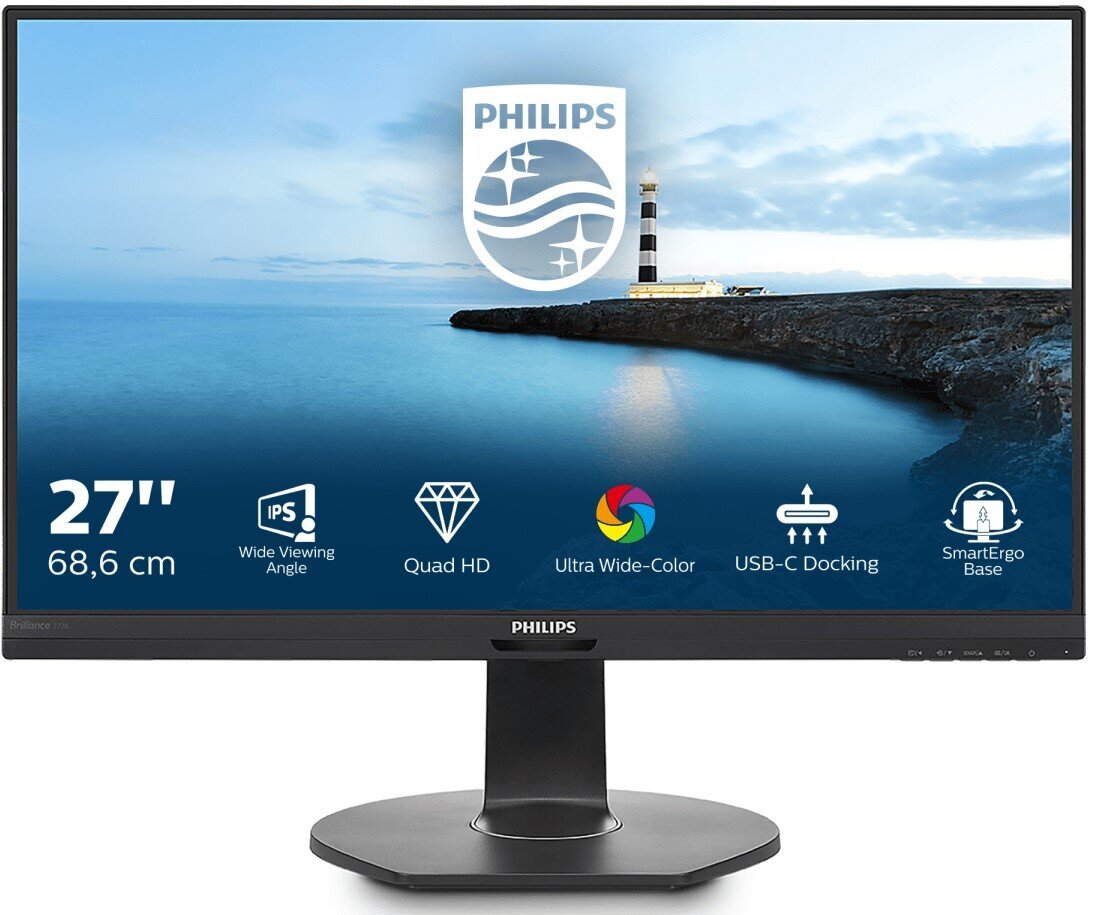 Philips 272B7QUPBEB/00 kaina ir informacija | Monitoriai | pigu.lt