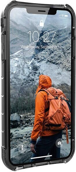 ( UAG ) Urban Armor Gear Plyo case telefonui Iphone XS MAX skaidrus-juodas kaina ir informacija | Telefono dėklai | pigu.lt