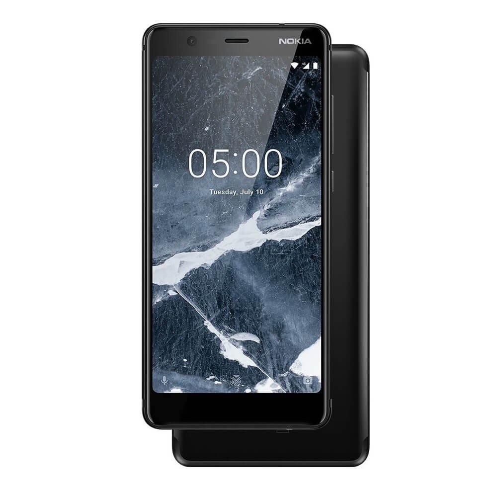 Nokia 5.1, Dual SIM 16GB Black цена и информация | Mobilieji telefonai | pigu.lt