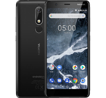 Nokia 5.1, Dual SIM 16GB Black цена и информация | Mobilieji telefonai | pigu.lt