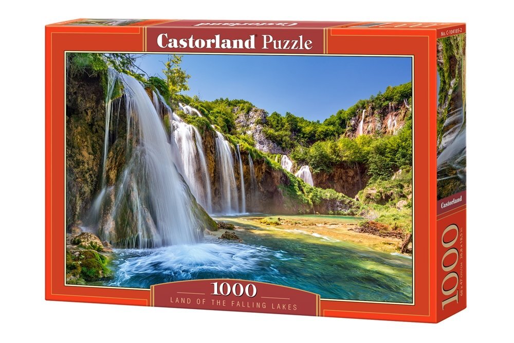 Dėlionė Castorland Puzzle Land of the Falling Lakes, 1000 d. цена и информация | Dėlionės (puzzle) | pigu.lt