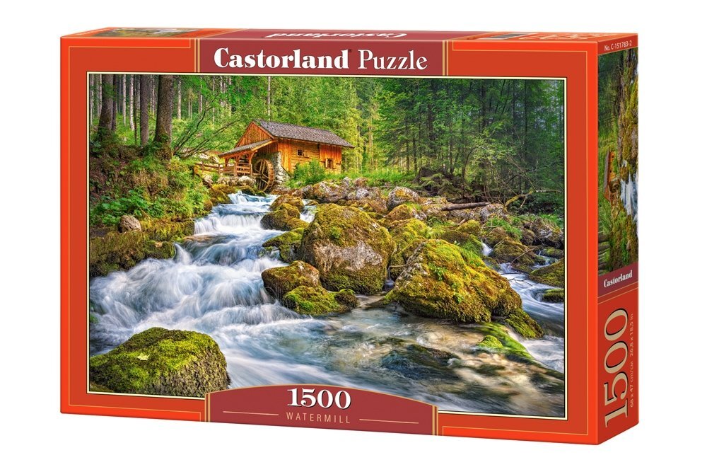 Dėlionė Castorland Watermill, 1500 d. kaina ir informacija | Dėlionės (puzzle) | pigu.lt