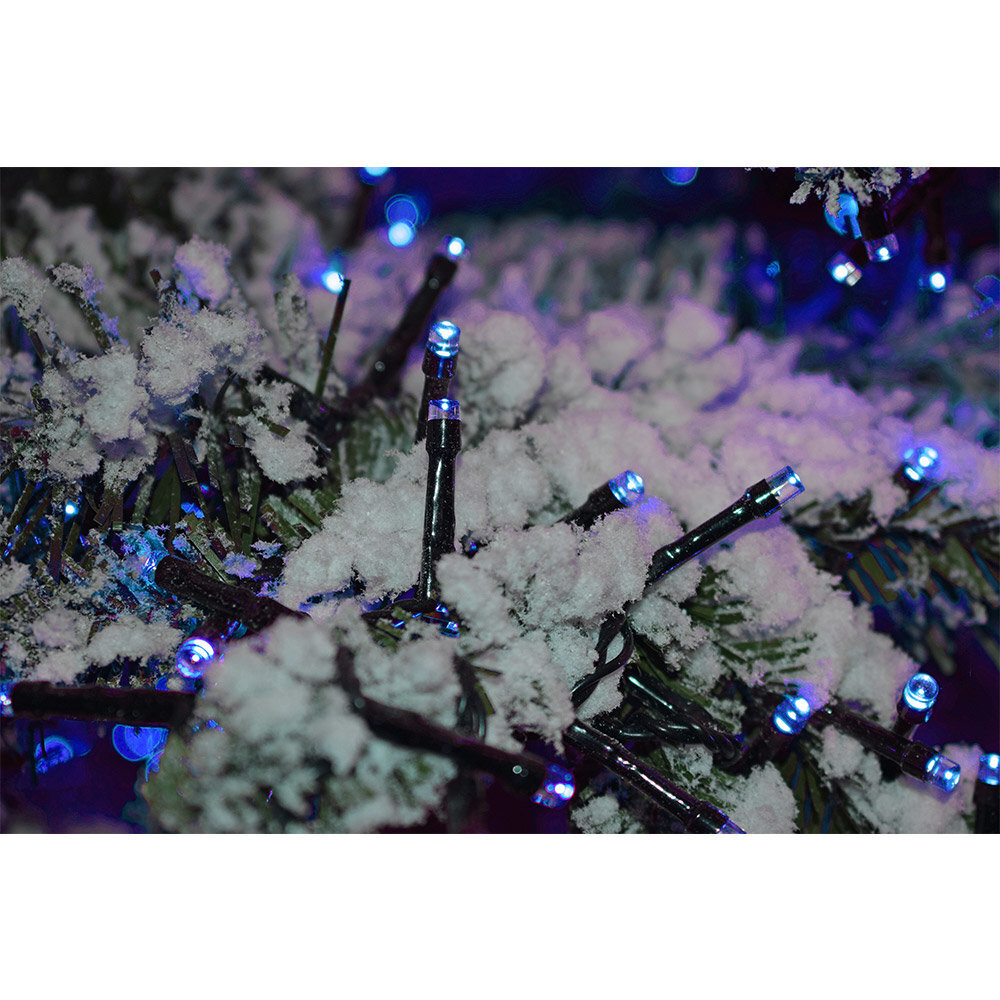 Kalėdinė girlianda RETLUX RXL 305 150 LED Blue, Timer kaina ir informacija | Girliandos | pigu.lt